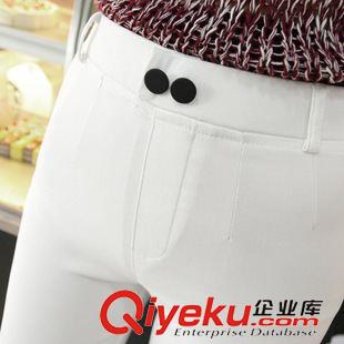 長褲 2015秋款新款打底褲修身顯瘦大碼彈力高腰長褲女外穿小腳褲鉛筆褲