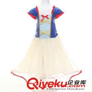 童禮服 2015夏季幼童款白雪公主蓬蓬網(wǎng)紗晚禮服裙三色拼接連衣裙原始圖片2