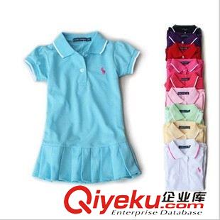 清倉虧本處理 tj清倉童裙女童純棉背心款連衣裙寶寶純色春打底裙一件代發(fā)