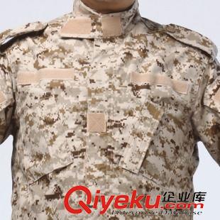 迷彩套装 生产批发全棉迷彩套服沙漠数码迷彩服野战作训服作战服CS野战