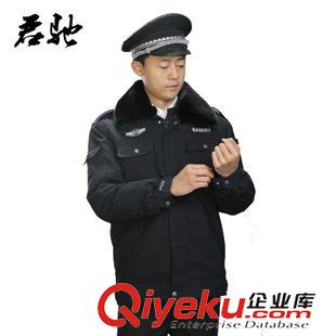 大衣专区 批发保安冬执勤制服 加厚保安服外套冬款 防寒吸汗物业保安服