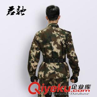 長袖迷彩服 新式wj冬季作訓(xùn)服 男士軍迷裝備 戶外運(yùn)動軍訓(xùn)教官服 量大從優(yōu)原始圖片3