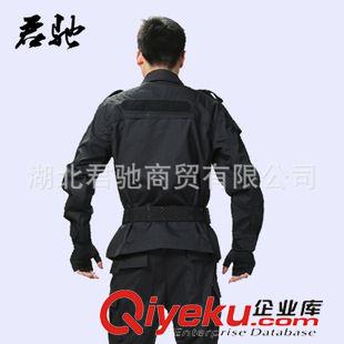 黑色作訓(xùn)服 現(xiàn)貨批發(fā) 黑色網(wǎng)格訓(xùn)練服 新款冬季511長(zhǎng)袖作訓(xùn)服套裝原始圖片3