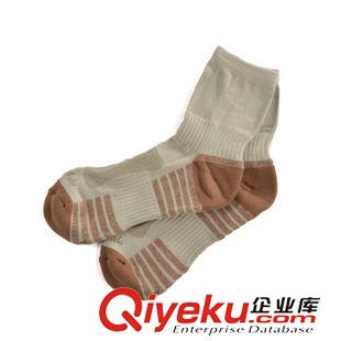 登山襪/運動襪 戶外半厚毛巾底運動跑步襪子速干無縫船襪厚款戶外騎行徒步登山襪