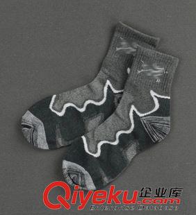 登山襪/運動襪 春夏中厚款吸汗耐磨加厚戶外襪子登山襪男速干襪徒步coolmax襪子原始圖片2