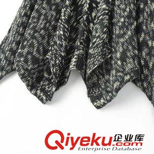 10月-10 歐洲站秋冬新款特種花色線針織衫女寬松蝙蝠衫時尚開衫批發G408原始圖片3