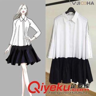 9月-22 韓版秋冬新款修身雙排扣牛仔風衣女式袖子西裝領牛仔服L735