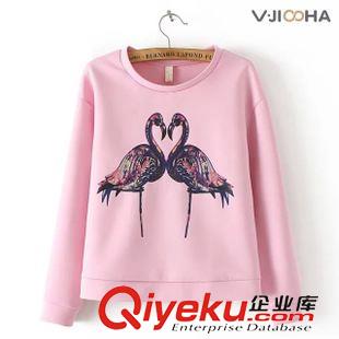八月第六波 VJISHA歐美秋新款前后拼色休閑褲女式松緊腰抽繩小腳褲批發(fā)G4133