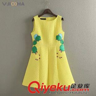 七月第五波 VJISHA 15夏新款歐美蝙蝠袖條紋針織字母刺繡上衣潮寬松t恤女G837