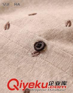 VJISHA品牌原創(chuàng)區(qū) VJISHA原創(chuàng)品牌 棉麻刺繡兩面穿連衣裙 春秋中袖裙品質(zhì)女裝FZ002原始圖片2