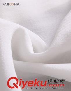 襯衫 VJISHA原創(chuàng)品牌 春秋OL通勤真絲襯衣 氣質(zhì)翻領(lǐng)純色襯衫女FC33-905