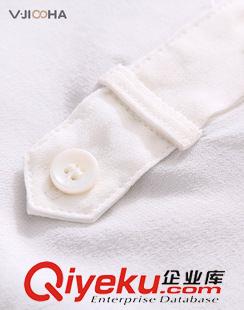 襯衫 VJISHA原創(chuàng)品牌 春秋OL通勤真絲襯衣 氣質(zhì)翻領(lǐng)純色襯衫女FC33-905