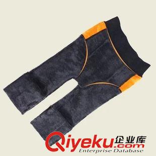 趕緊與交流會最合適 秋冬季加絨加厚打底褲女高腰踩腳無縫七彩棉一體褲保暖廠家批發原始圖片2