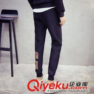 2015新款男裝褲子 廠家實拍2015秋冬裝男裝韓版修身潮小腳哈倫褲休閑褲長款男裝代理