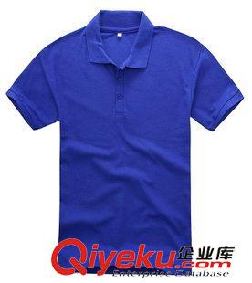 翻領短袖t恤 2015夏季男式短袖t恤翻領廣告文化衫定做純棉團體班服定制印logo原始圖片3
