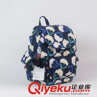 旅行包 2015夏秋新款歐美風(fēng)范Kipling吉普林印花中號雙肩背女書包K12505原始圖片2