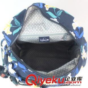 旅行包 2015夏秋新款歐美風(fēng)范Kipling吉普林印花中號雙肩背女書包K12505原始圖片3