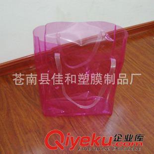 PVC手提袋 【專(zhuān)業(yè)生產(chǎn)】湖州pvc手拎袋 嘉興禮品袋 pvc彩色包裝袋 可印logo原始圖片3