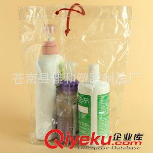 PVC拉繩袋 【廠家生產】pvc拉繩束口袋 洗漱化妝用品收納袋 pvc圓筒袋 定做