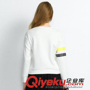 女士上衣 2015秋裝新款 歐美時(shí)尚動(dòng)物圖長袖T恤 氣質(zhì)女式品牌上衣VNA30151原始圖片3