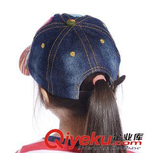 棒球帽丨平頂帽 棒球帽子批發 歐美迷彩刺繡夏季男女兒童牛仔夏季遮陽防曬太陽帽原始圖片3