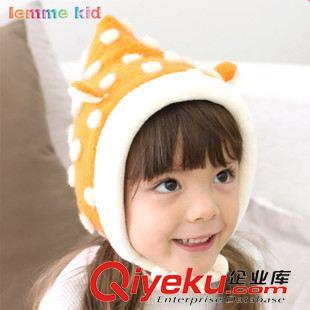 加絨加厚單帽 秋冬帽子兒童 寶寶套頭帽加絨加厚保暖帽子批發嬰幼兒保暖帽子原始圖片2