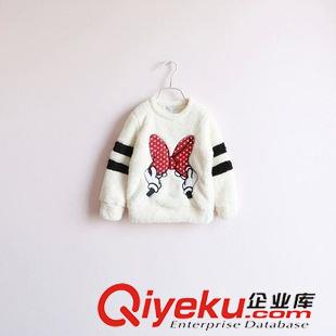 衛(wèi)衣 2015秋裝新款童裝字母珊瑚絨連帽女童衛(wèi)衣絨衫S905