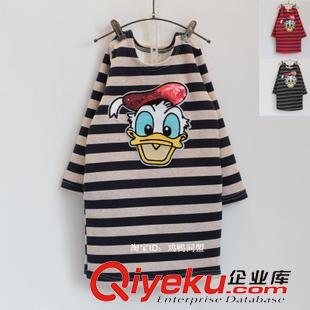 短裙|連衣裙 2014新款春款女童圓領插肩時尚花色連衣裙兒童寶寶長袖連衣公主裙