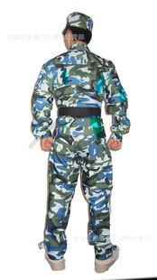 服裝 廠家直銷現(xiàn)貨男女大中小學(xué)校軍訓(xùn)拓展海洋迷彩服/軍訓(xùn)服/作訓(xùn)服原始圖片3