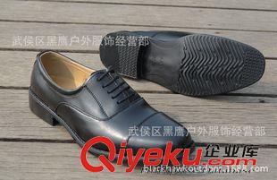 鞋靴 【小額批發(fā)】zp物業(yè)保安正裝商務(wù)男士皮鞋07A款三接頭校尉皮鞋原始圖片3