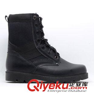 鞋靴 【現(xiàn)貨批發(fā)】zp黑色物業(yè)保安男女式高幫耐磨透氣07款戰(zhàn)靴訓(xùn)練鞋原始圖片2