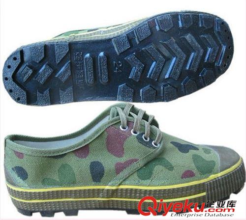 鞋靴 廠家直銷低幫軍訓(xùn)勞保 迷彩解放鞋/工作鞋/膠鞋/作訓(xùn)鞋/防臭耐磨原始圖片2