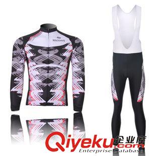 OEM ODM定制加工 【淘工廠】騎行服長(zhǎng)袖套裝 山地自行車(chē)服 秋冬季保暖防風(fēng)定制