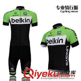 短袖骑行服 外贸产地货源BELKIN 骑行服短袖套装自行车服 夏透气速干衣新爆款