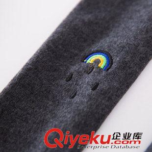 8月份新款 2015秋季新款打底褲 閃電刺繡修身小腳褲 韓版彈力鉛筆褲九分褲原始圖片3