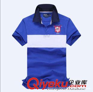 短袖純色POLO衫 2015外貿(mào)精品男裝新款拼色翻領(lǐng)休閑T恤 時尚短袖PL衫 免費代理