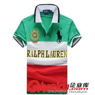 短袖純色POLO衫 外貿(mào)時(shí)尚潮男式撞色PL衫 夏季純棉刺繡徽章翻領(lǐng)短袖T恤 誠招代理