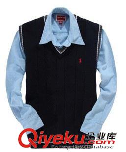 毛衣 2014秋冬季PL男裝新款精品刺繡毛衣 時(shí)尚毛背心免費(fèi)代理