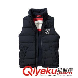 背心  羽絨馬甲外套 2015歐美秋冬男士時(shí)尚保暖背心馬甲 AF修身羽絨馬甲外套免費(fèi)代理原始圖片3