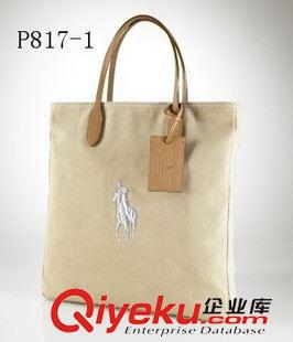 包包 廠家直銷 品牌外貿(mào)刺繡女士PL手提包 時(shí)尚大容量百搭帆布手提包原始圖片2