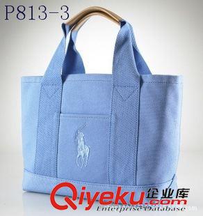 包包 免費代理 刺繡女士潮流PL手提包包 時尚大容量百搭手提帆布包原始圖片3