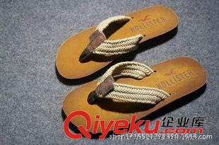 AF男女鞋類 時(shí)尚歐美風(fēng)格HCO新品男式休閑人字拖鞋 夏季編織涼鞋免費(fèi)代理