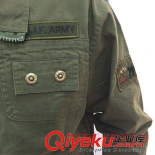 户外服装 【热卖】纯棉外军服饰 男春秋户外工作作训服套装多口袋外军服装