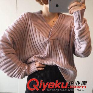 新款針織衫 韓版針織衫修身顯瘦荷葉邊下擺打底毛衣潮女