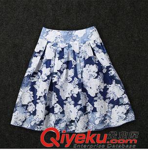 新款套裝 歐美dp鉤花蕾絲鏤空上衣套裝A字裙歐根紗兩件套原始圖片3