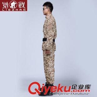 新品上市 廠價直銷外貿(mào)外軍迷彩服戶外服裝BDU沙漠?dāng)?shù)碼常規(guī)耐磨斜紋迷彩服原始圖片2