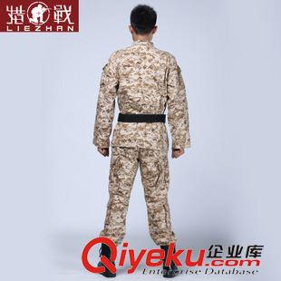 新品上市 廠價直銷外貿(mào)外軍迷彩服戶外服裝BDU沙漠?dāng)?shù)碼常規(guī)耐磨斜紋迷彩服原始圖片3