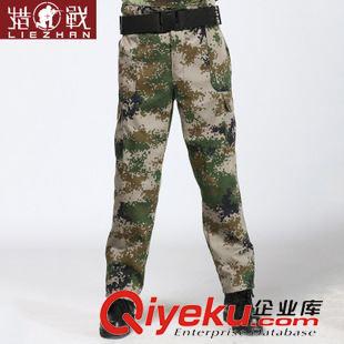 迷彩單褲系列 廠家批發(fā)迷彩褲男 黑網(wǎng)格作訓褲 CP特種迷彩褲軍訓 戶外07迷