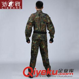 tj產(chǎn)品 外軍批發(fā)德軍叢林斑點(diǎn)迷彩服 美軍訓(xùn)練服戶外運(yùn)動(dòng)男女作訓(xùn)服