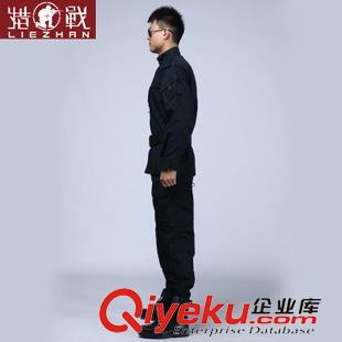 tj產(chǎn)品 新品爆款作訓服男 保安訓練服 特戰(zhàn)服套裝 耐磨黑色工作服